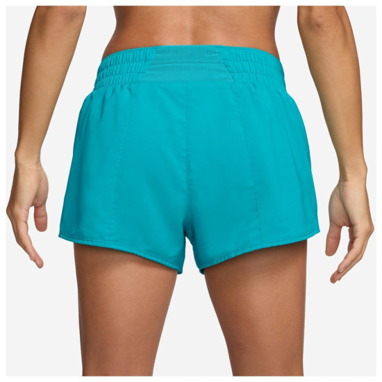 Nike Γυναικείο σορτς One Dri-FIT Mid-Rise 3'' Brief-Lined Shorts